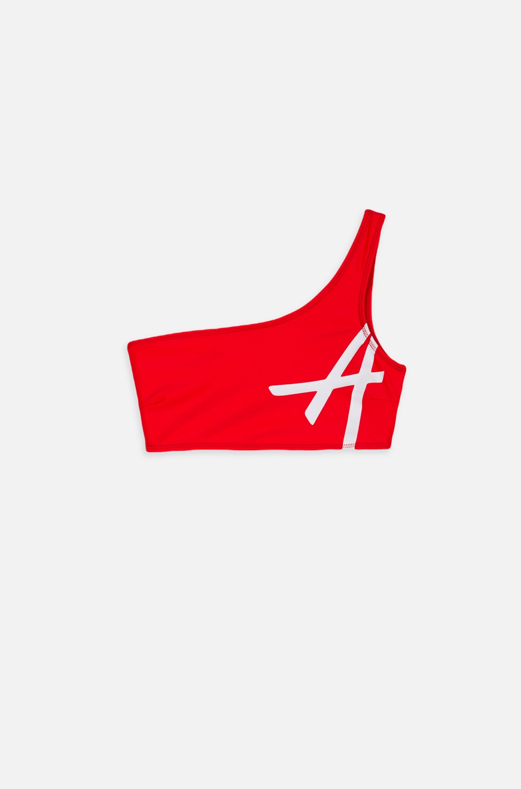 Biquíni Ombro Único Approve Big Logo Vermelho