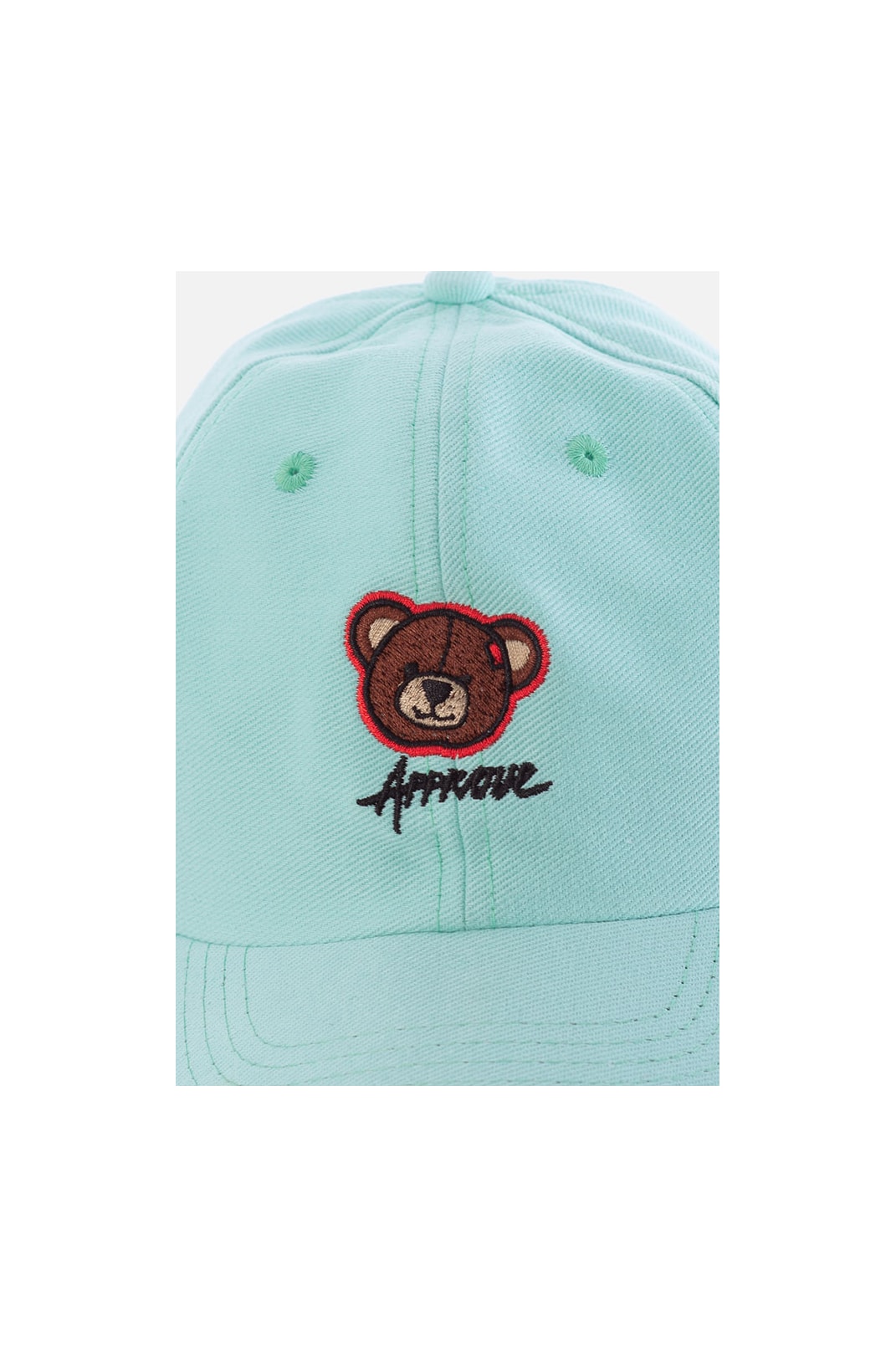 Boné Dad Hat Approve Bear Summer Verde Água