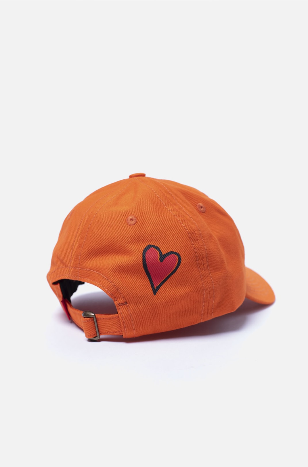 Boné Dad Hat Approve Doodle Laranja