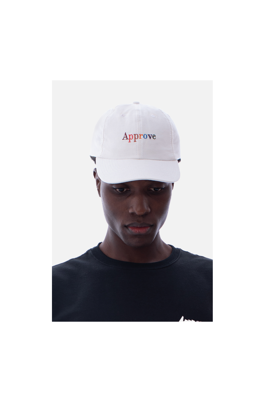 Boné Dad Hat Approve Rainbow Off White