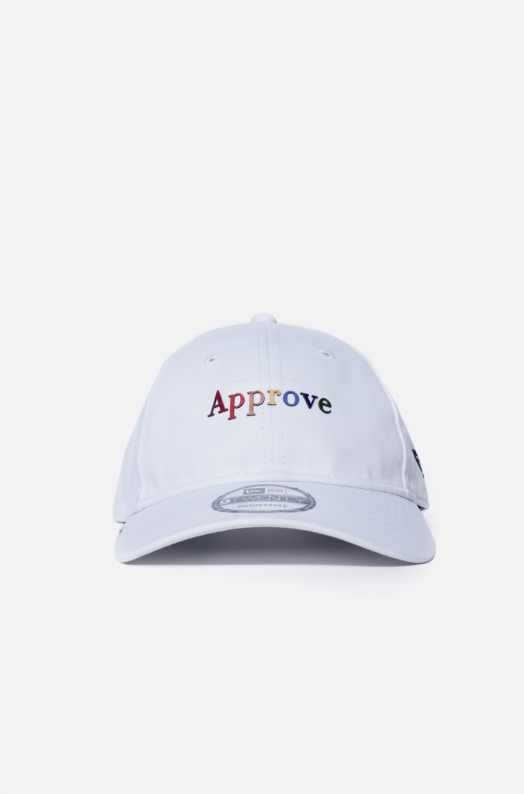Boné Dad Hat Approve X New Era Rainbow Off White