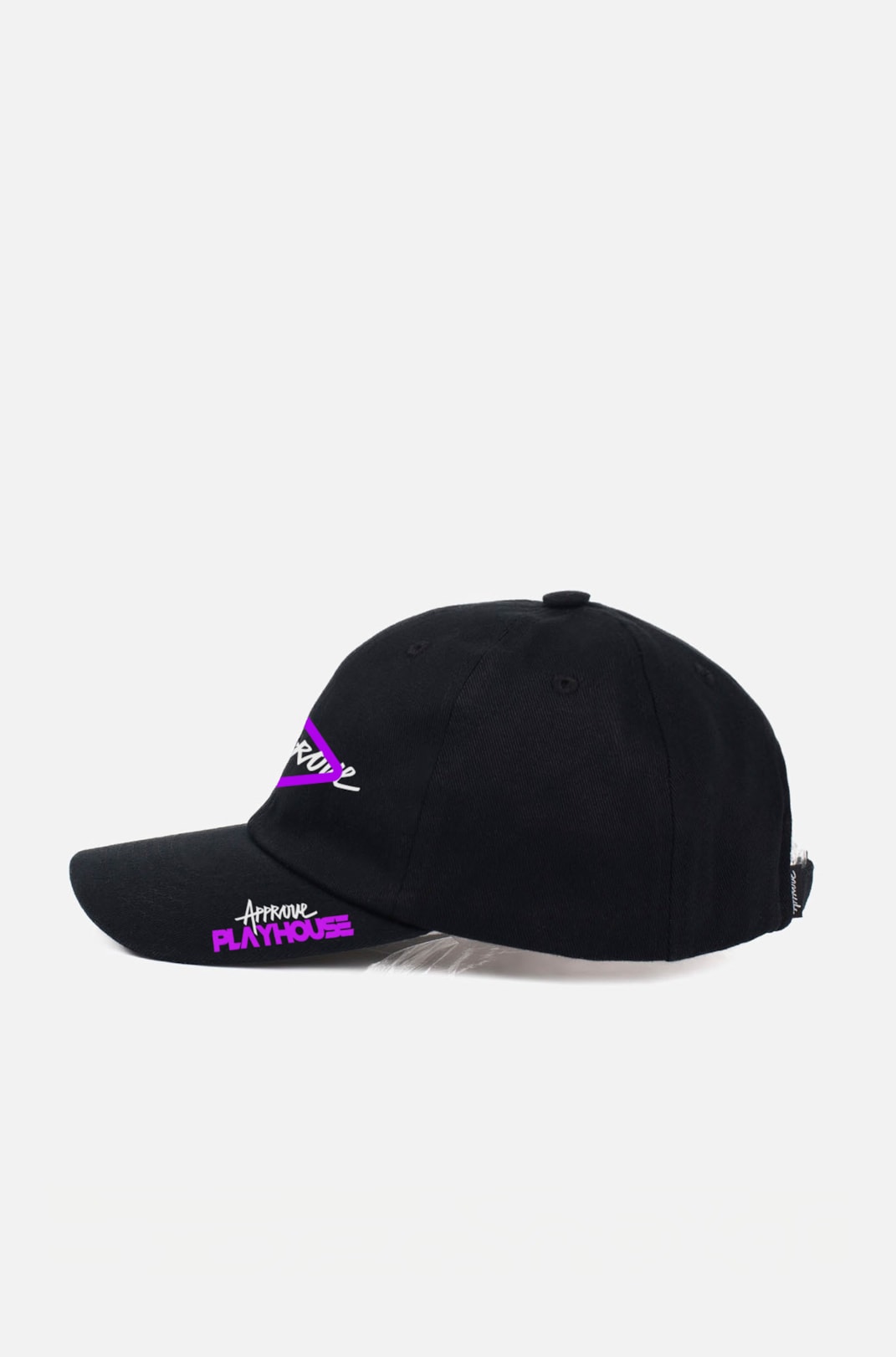 Boné Dad Hat Approve X Playhouse Preto