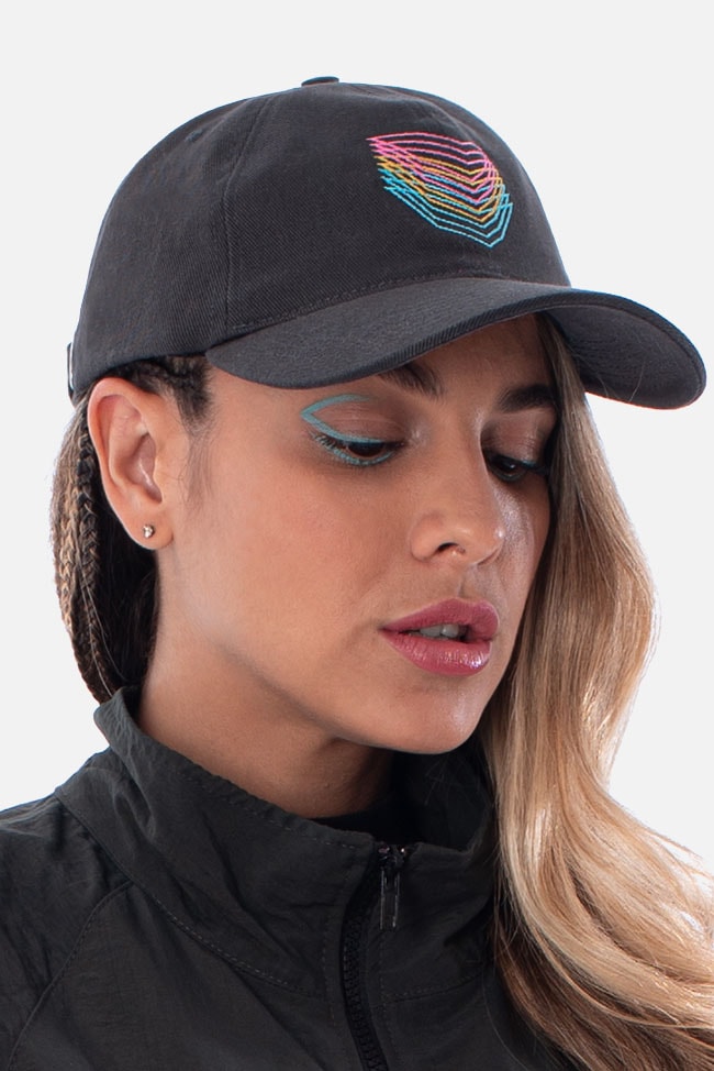 Boné Dad Hat Approve X Vintage Culture Cinza Chumbo - Approve