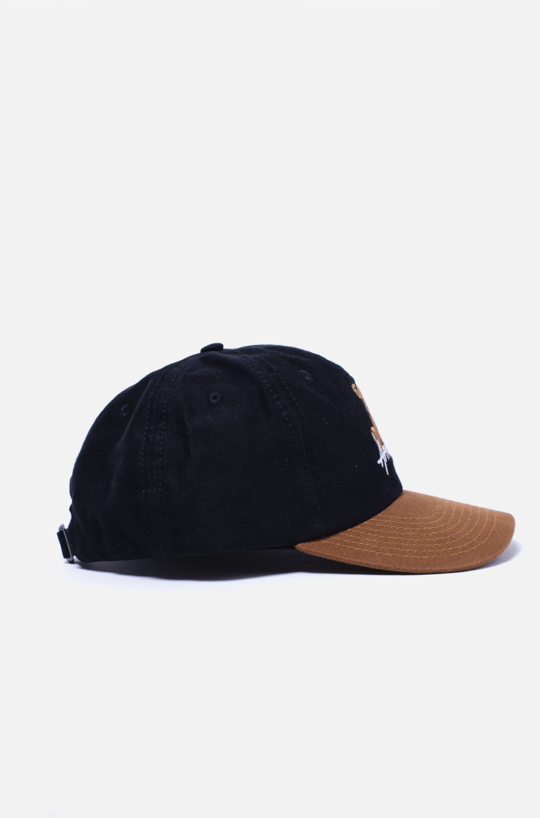 Boné Dat Hat Approve Teddy Bear Preto e Marrom