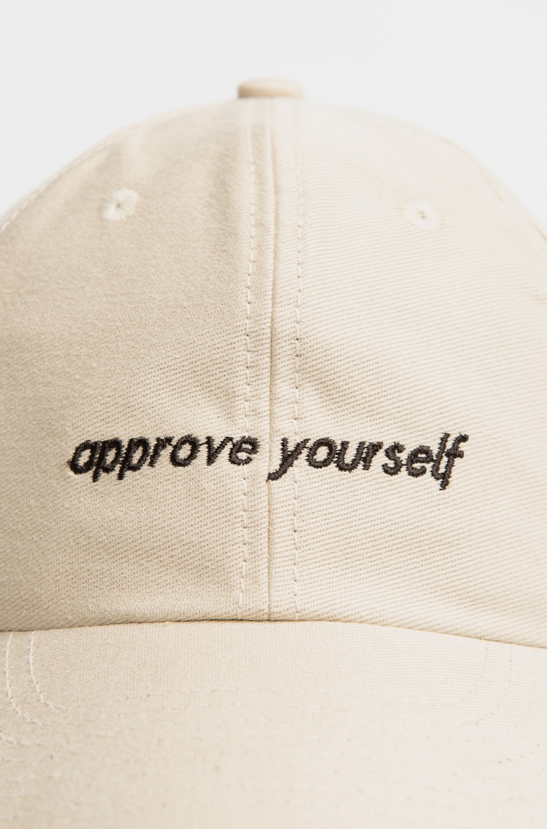Boné Dat Hat Approve Yourself Bege