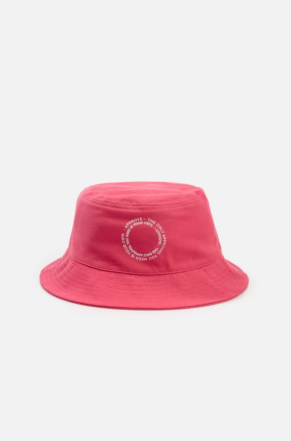 Bucket Hat Approve Full Logo Rosa Pink