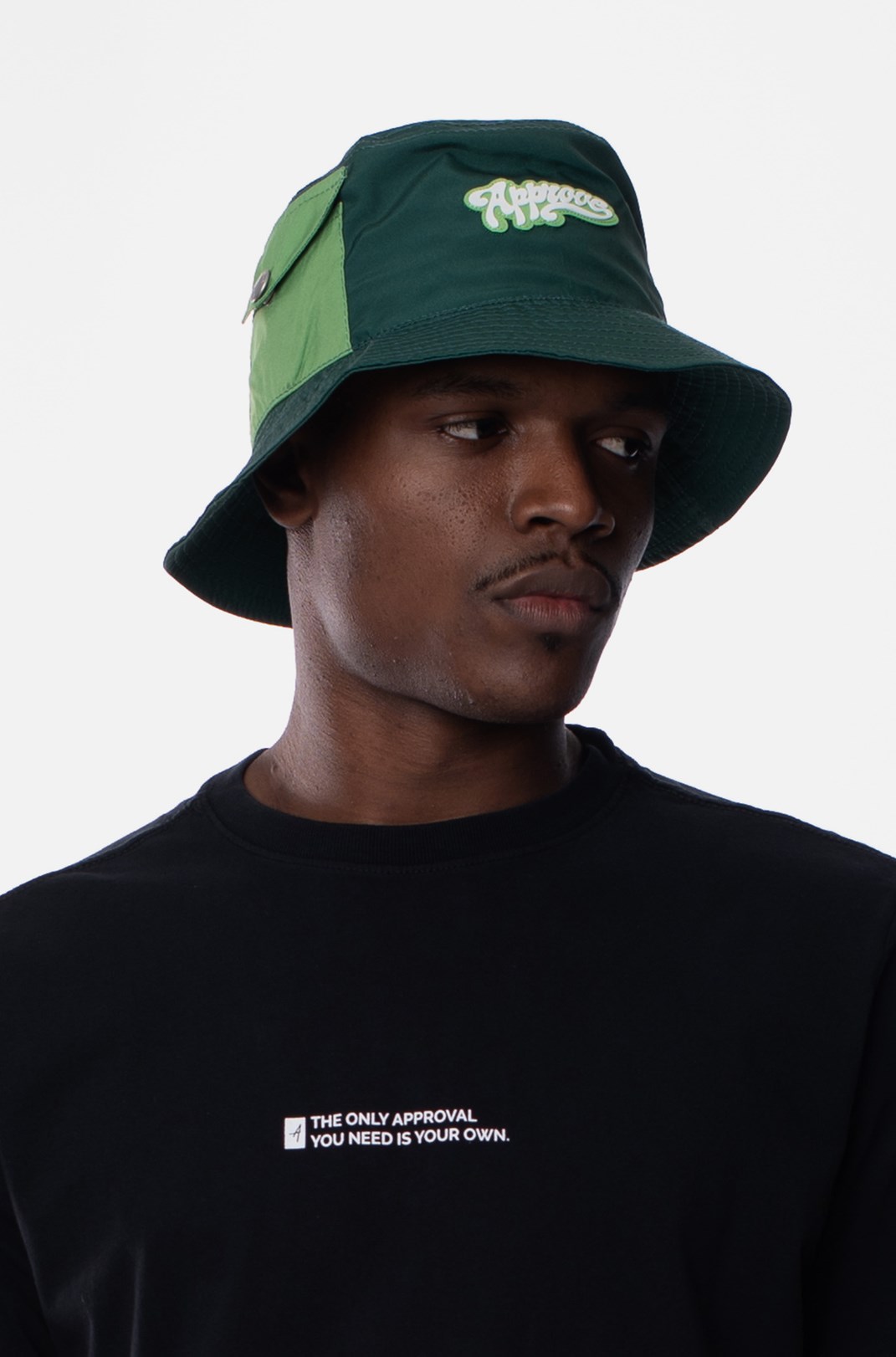 Bucket Hat Approve Tropical Feelings Verde Bandeira