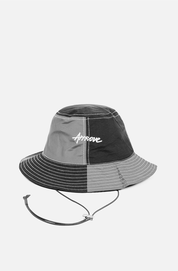 Bucket Hat Approve Vibrant Lines Preto