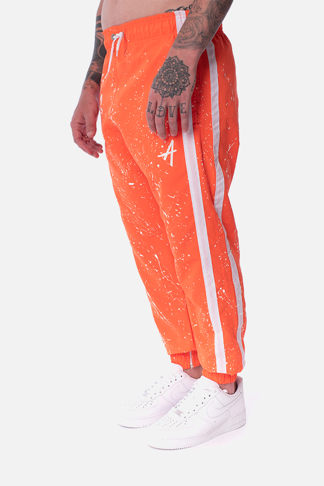 calça jogger laranja