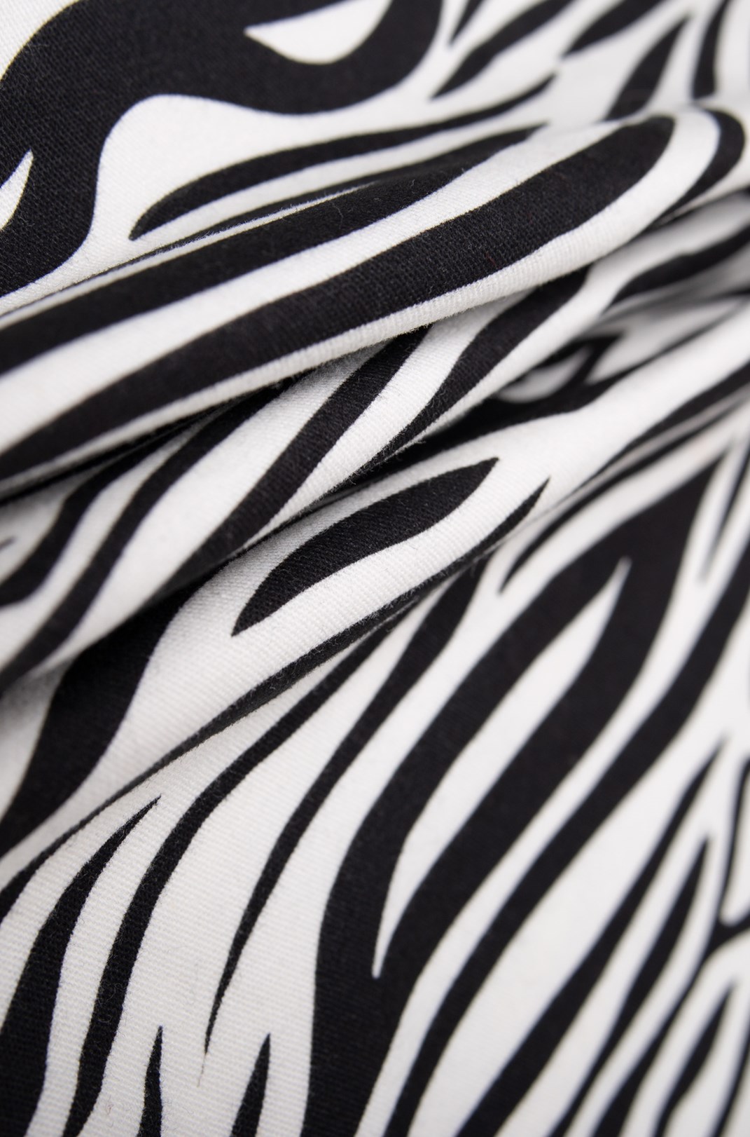 Calça Sarja Approve Animal Print Zebra Off White
