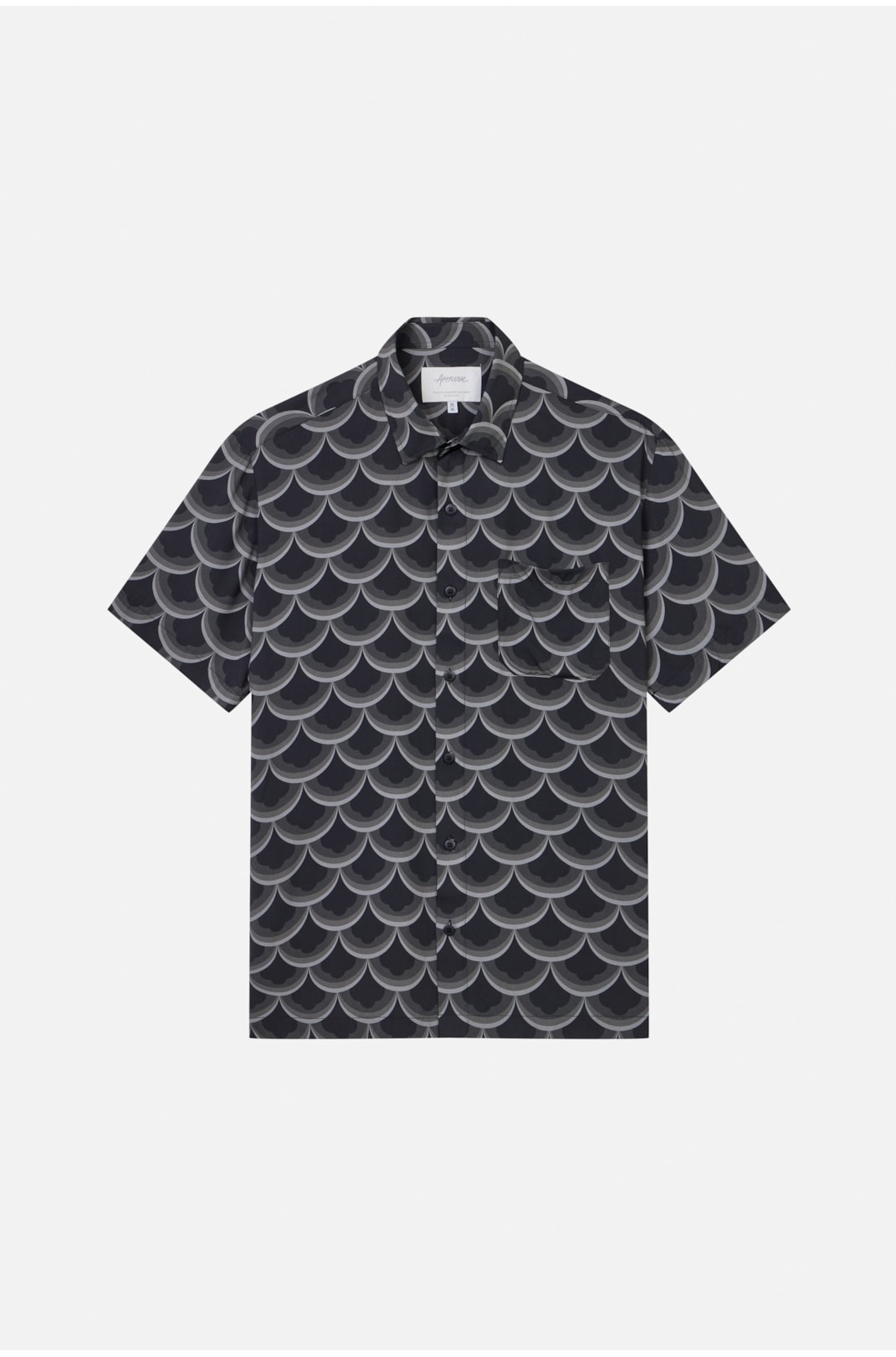 Camisa Approve Scale Full Print Preto
