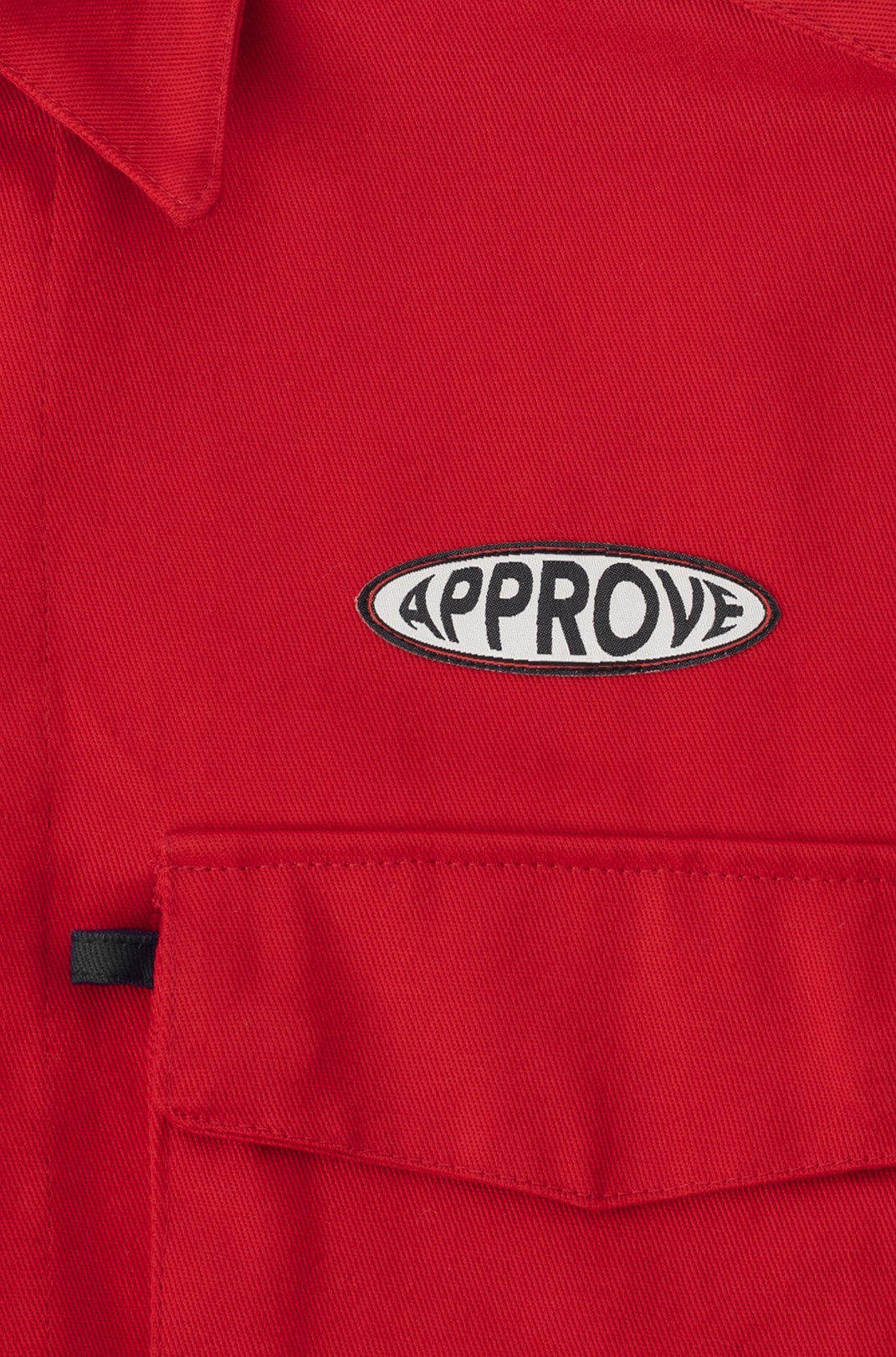 Camisa Sarja Approve Workwear Vermelha