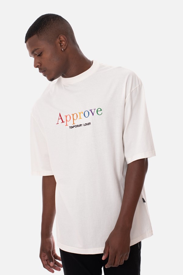 Camiseta Approve Rainbow Off White - Approve