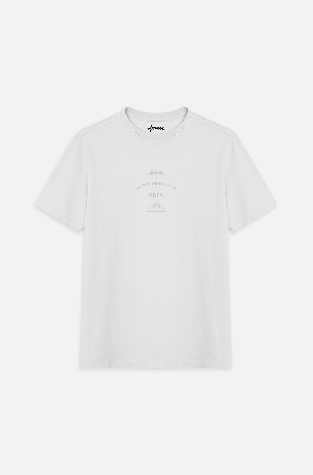 Camiseta Bold Approve All Positive Branca