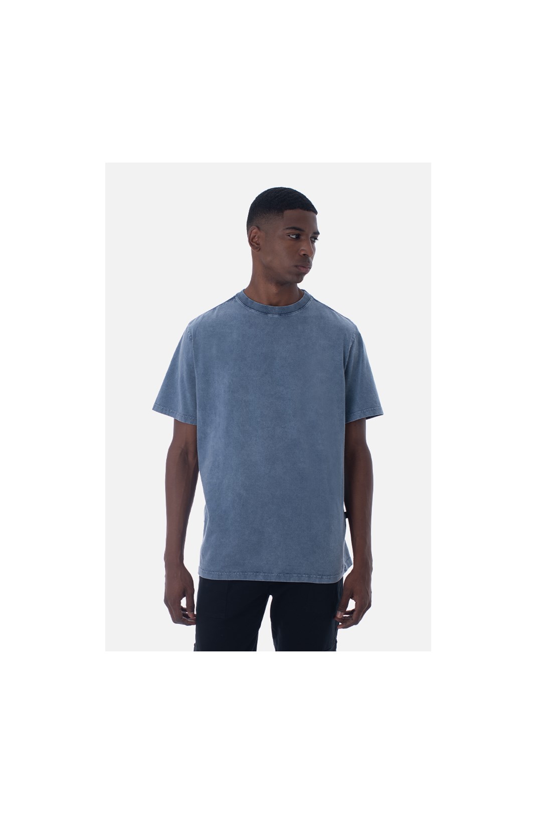 Camiseta Bold Approve Basic Azul Estonada