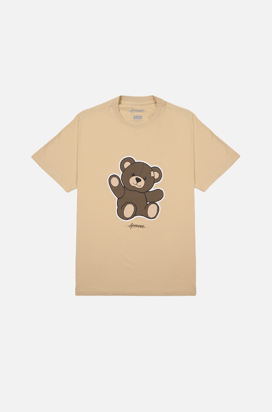 Camiseta Bold Approve Bear Bege