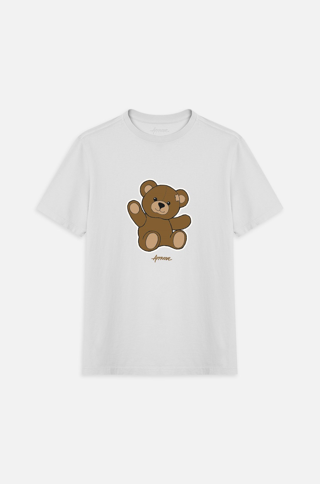 Camiseta Bold Approve Bear Branco