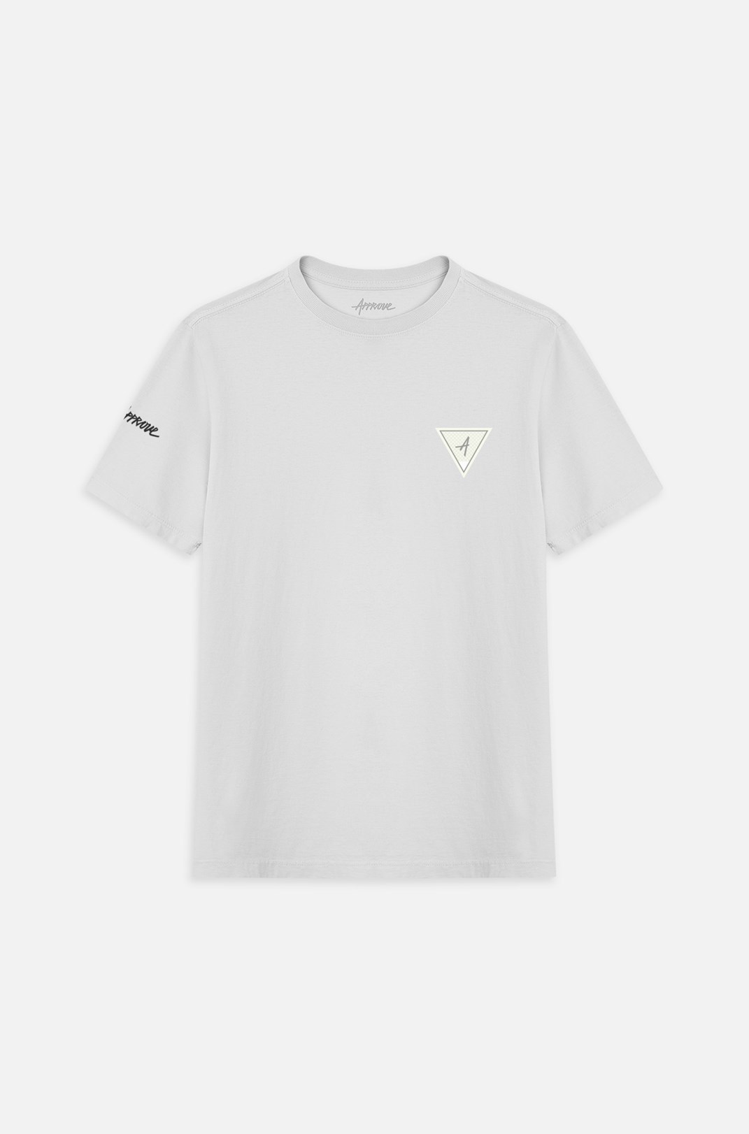 Camiseta Bold Approve Broken Design Branca