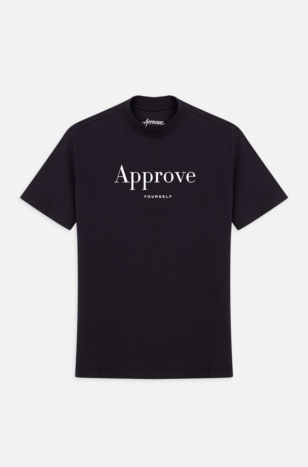 Camiseta Bold Approve Chromatic Preta E Branca