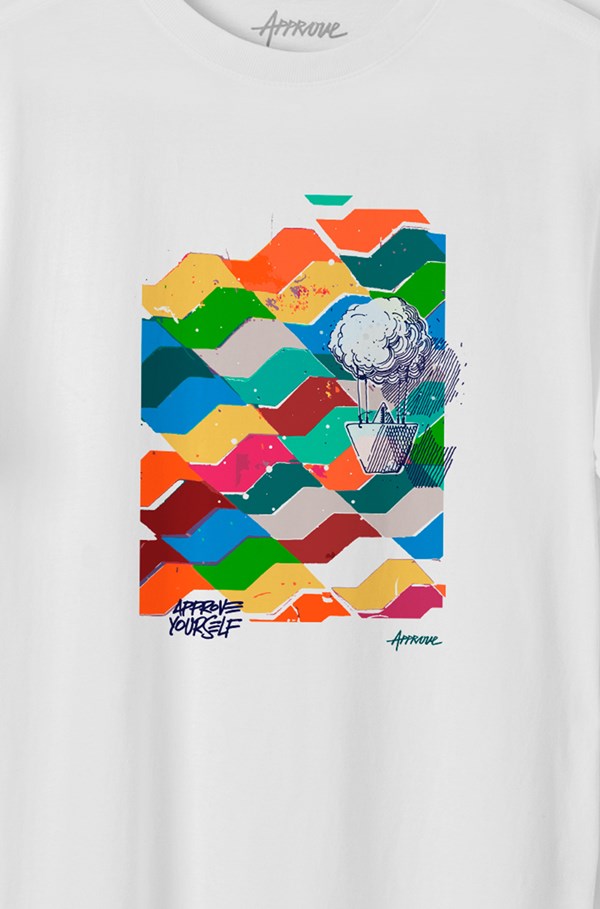 Camiseta Bold Approve Cusco Paper Branca