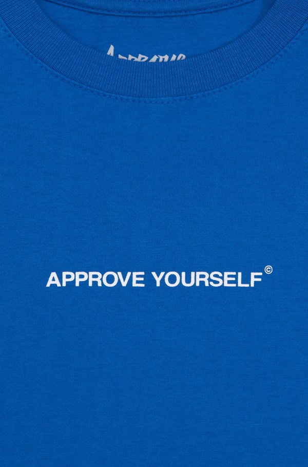 Camiseta Bold Approve Full Logo Azul