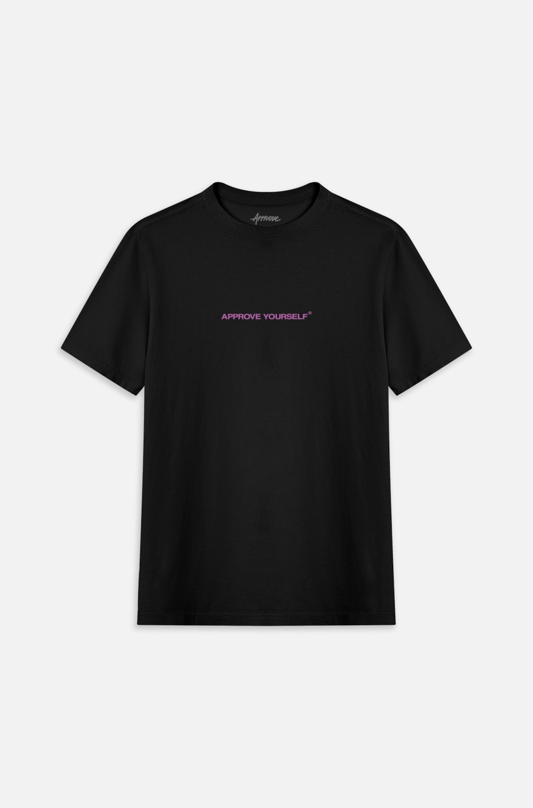 Camiseta Bold Approve Full Logo Preta Preto