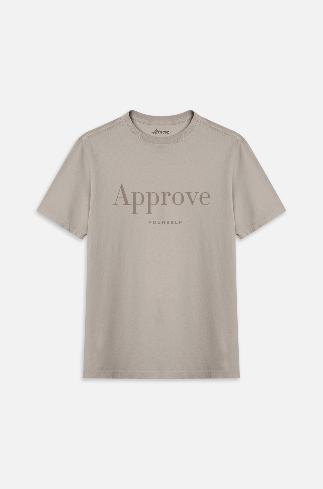 Camiseta Bold Approve Monochromatic Ll Bege