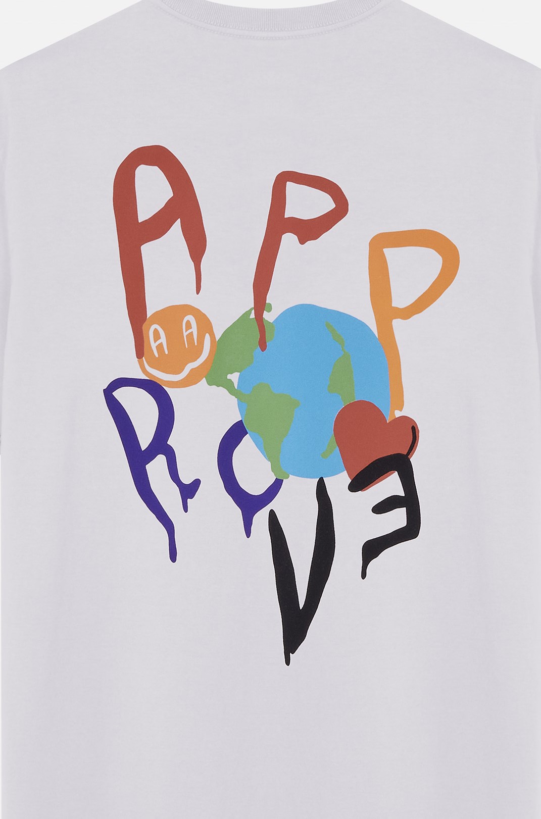Camiseta Bold Approve Planet Off White
