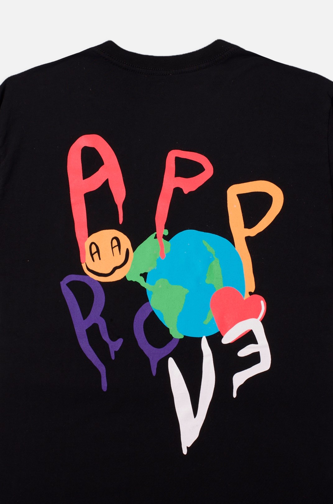 Camiseta Bold Approve Planet Preta