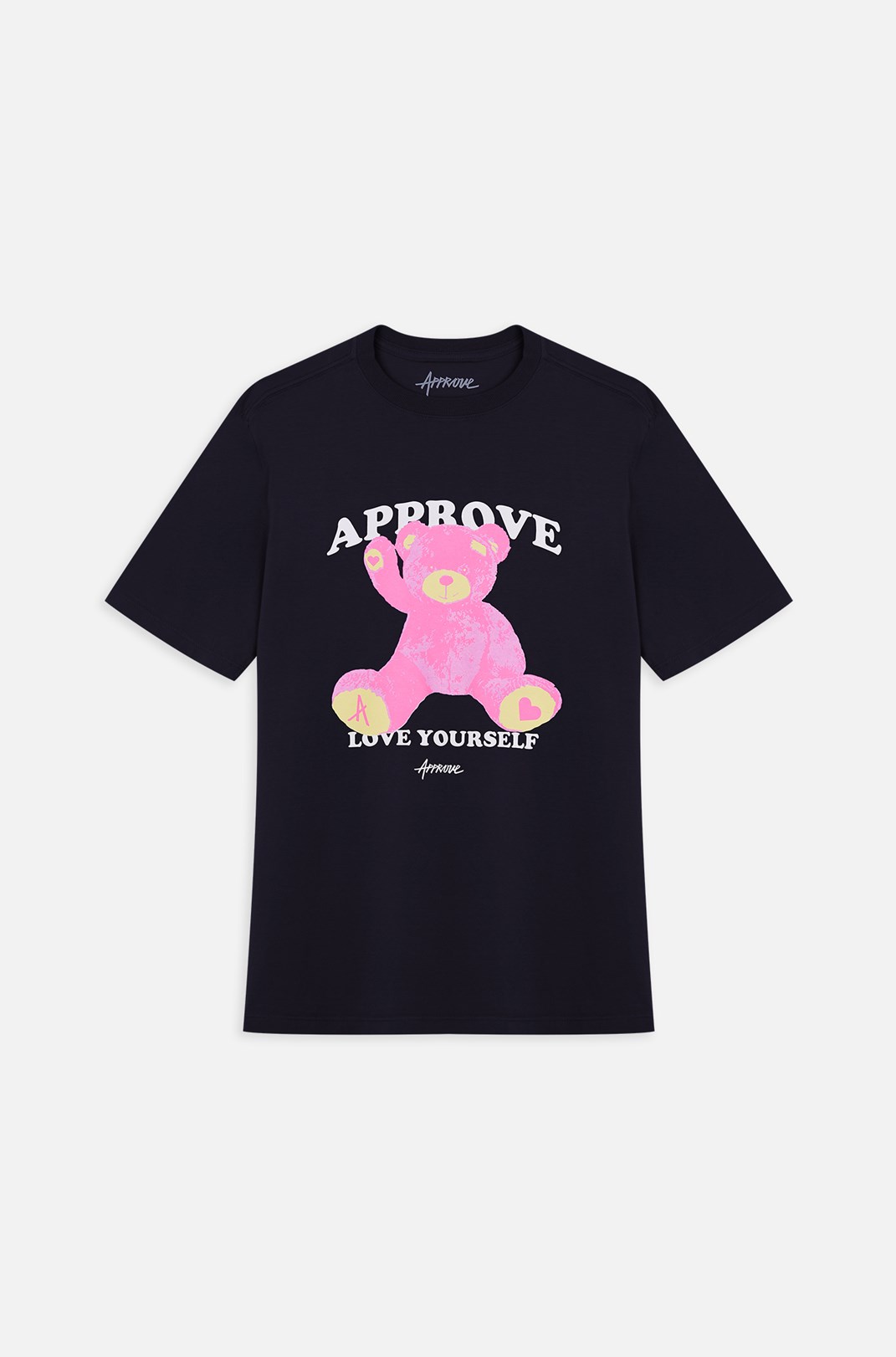Camiseta Bold Approve Rainbow Bear Preto