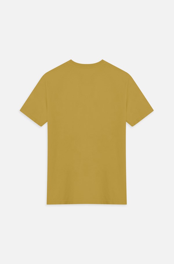 Camiseta Bold Approve Reduced Amarelo Mostarda