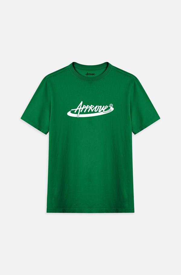 Camiseta Bold Approve Spare Verde E Branca