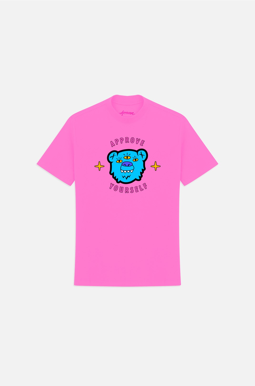 Camiseta Bold Approve Ur Summer Little Bear Pink