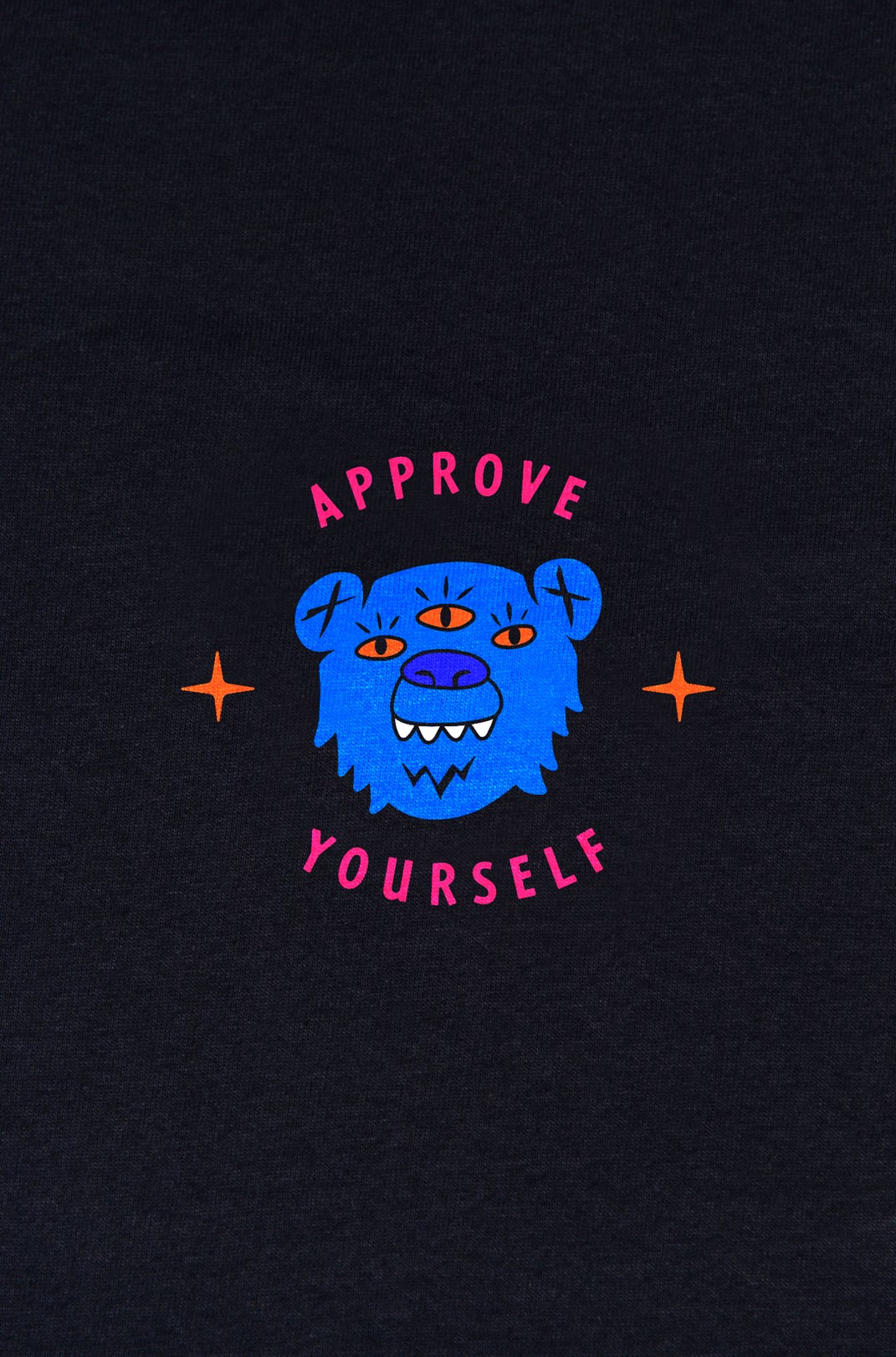 Camiseta Bold Approve Ur Summer Little Bear Preta