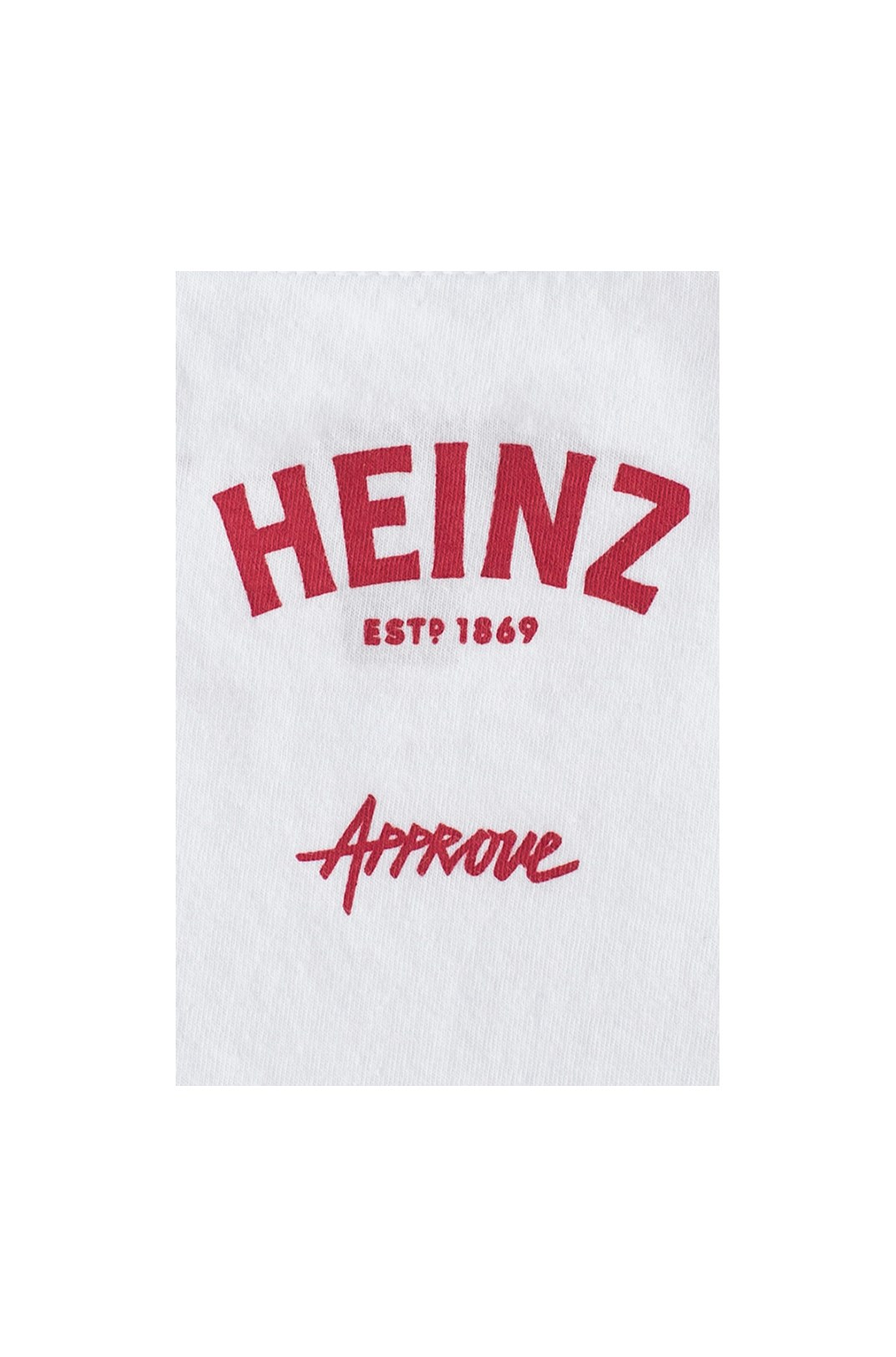 Camiseta Bold Approve X Heinz Branca