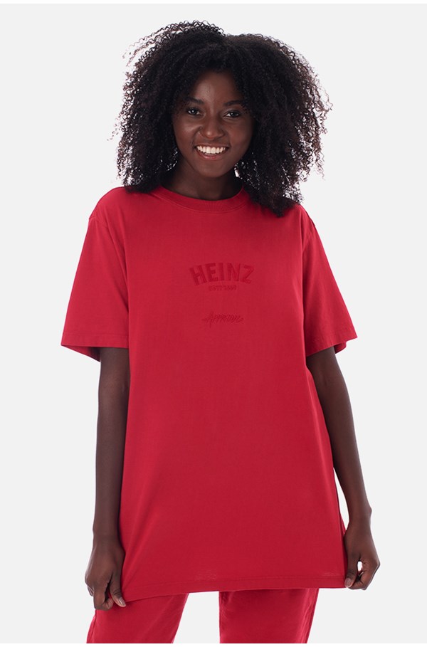 Camiseta Bold Approve X Heinz Vermelha