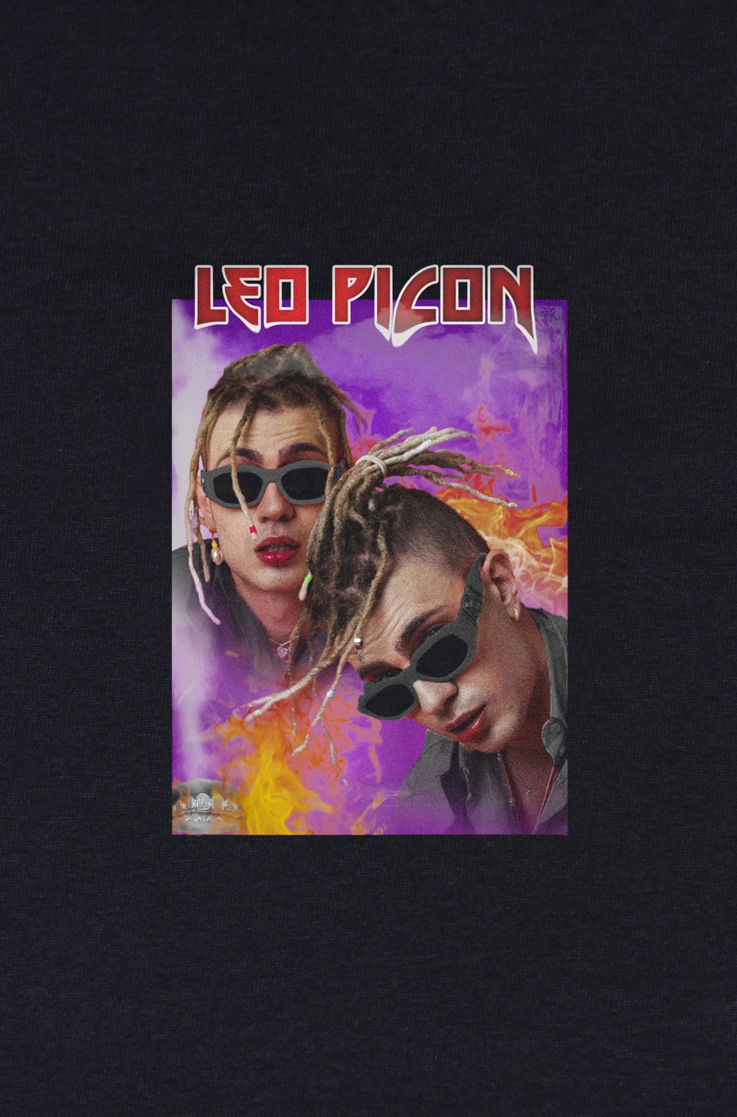 Camiseta Bold Approve x LP Double Preta