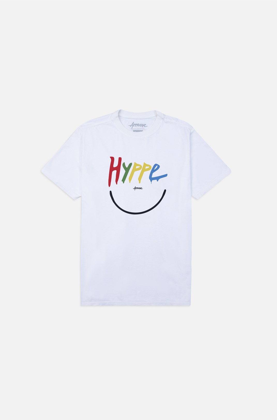 Camiseta Bold Approve x LP Hyppe Branca