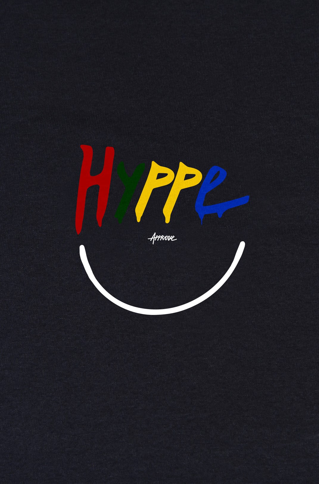 Camiseta Bold Approve x LP Hyppe Preta