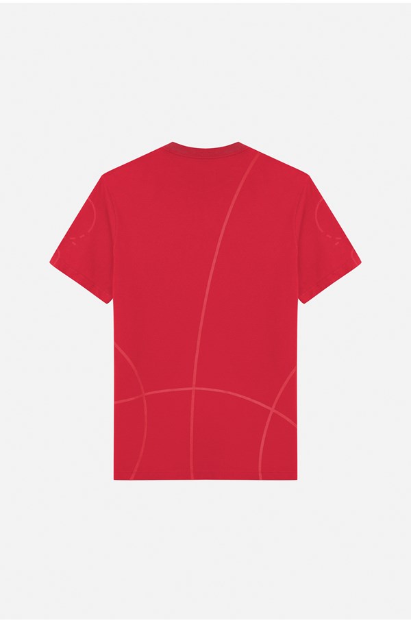 Camiseta Bold Approve X Nba Vermelha