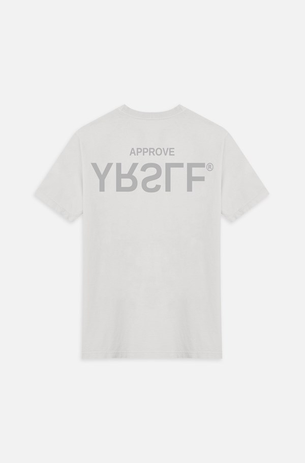 Camiseta Bold Approve Yrsfl Inverse Collors Off White