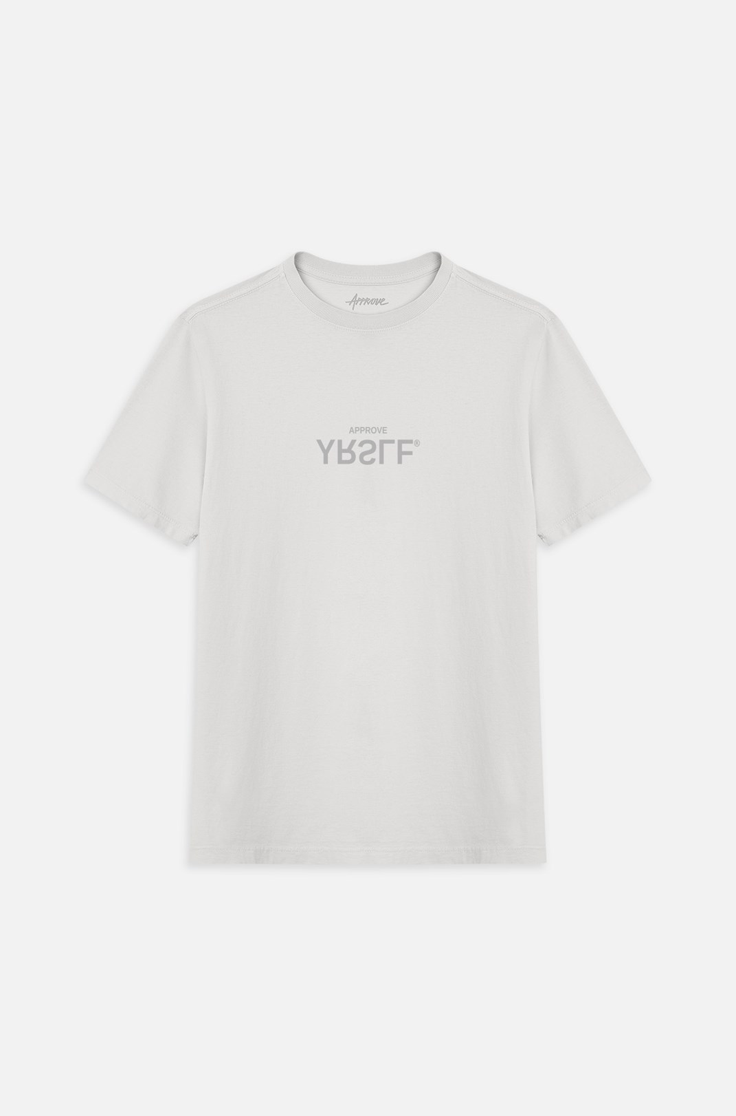 Camiseta Bold Approve Yrslf Inverse Collors Off White
