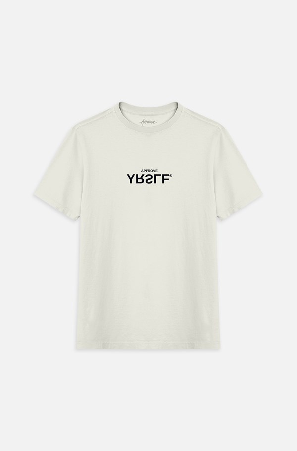 Camiseta Bold Approve Yrslf Inverse Off White