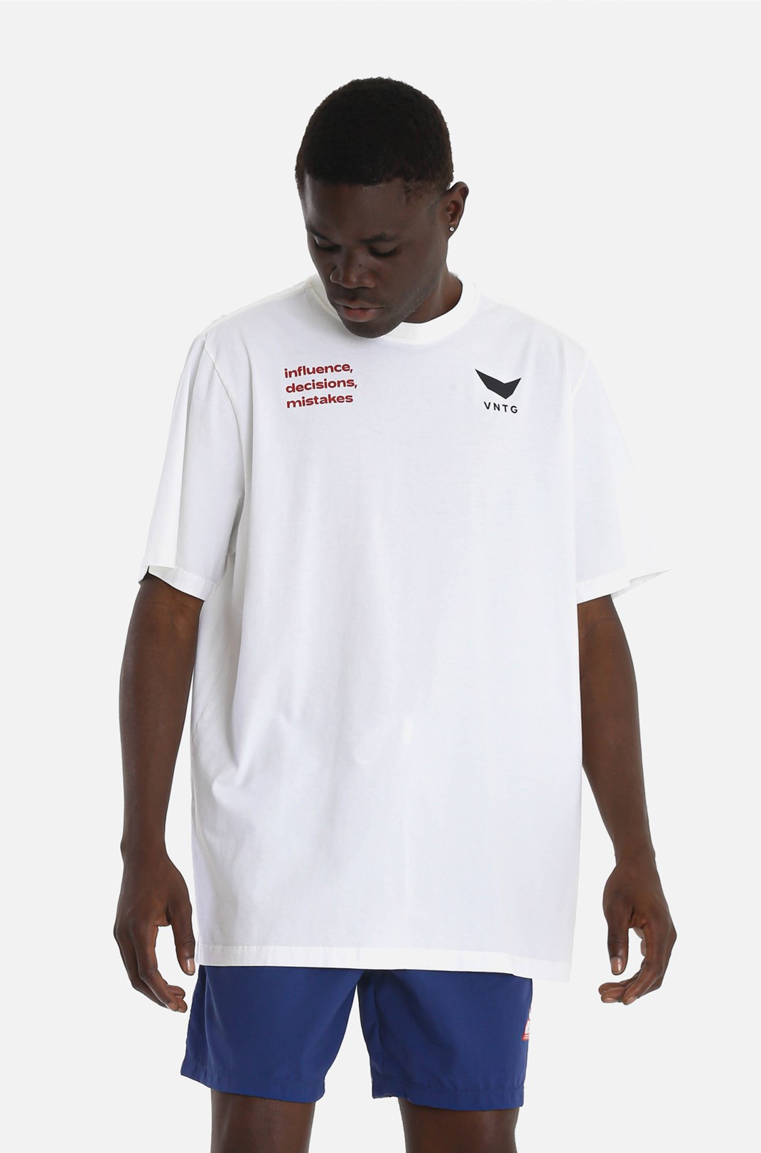 Camiseta Bold Vntg Off White
