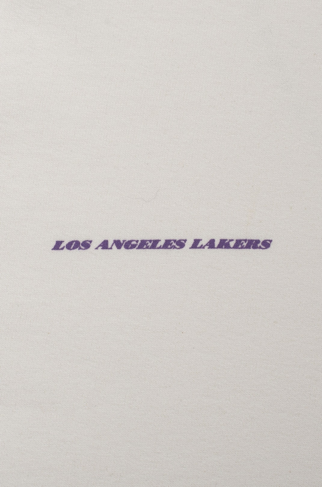 Camiseta Dystom Approve X Nba Lakers Off White