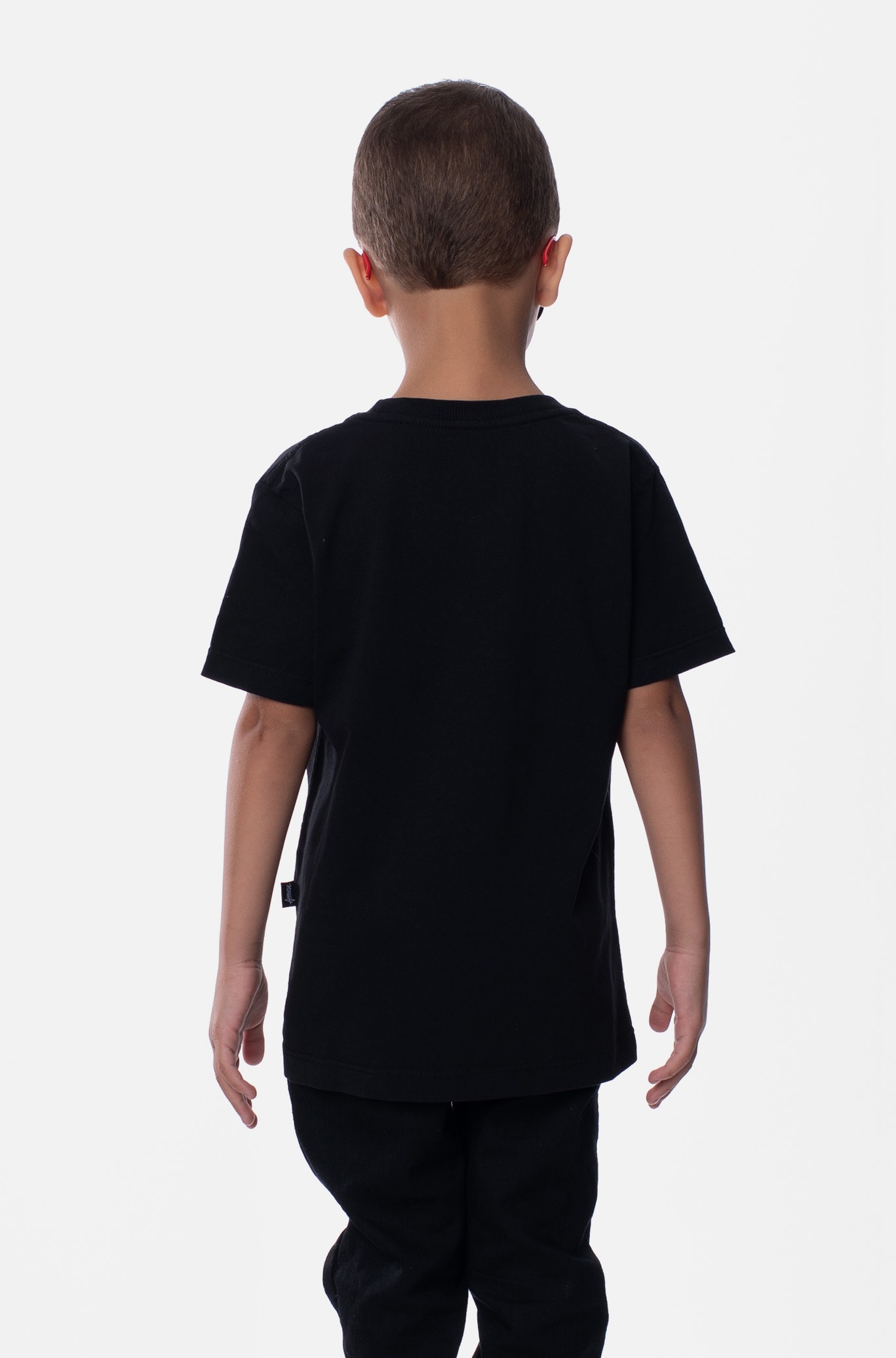 camiseta-infantil-approve-teddy-bear-preta-approve