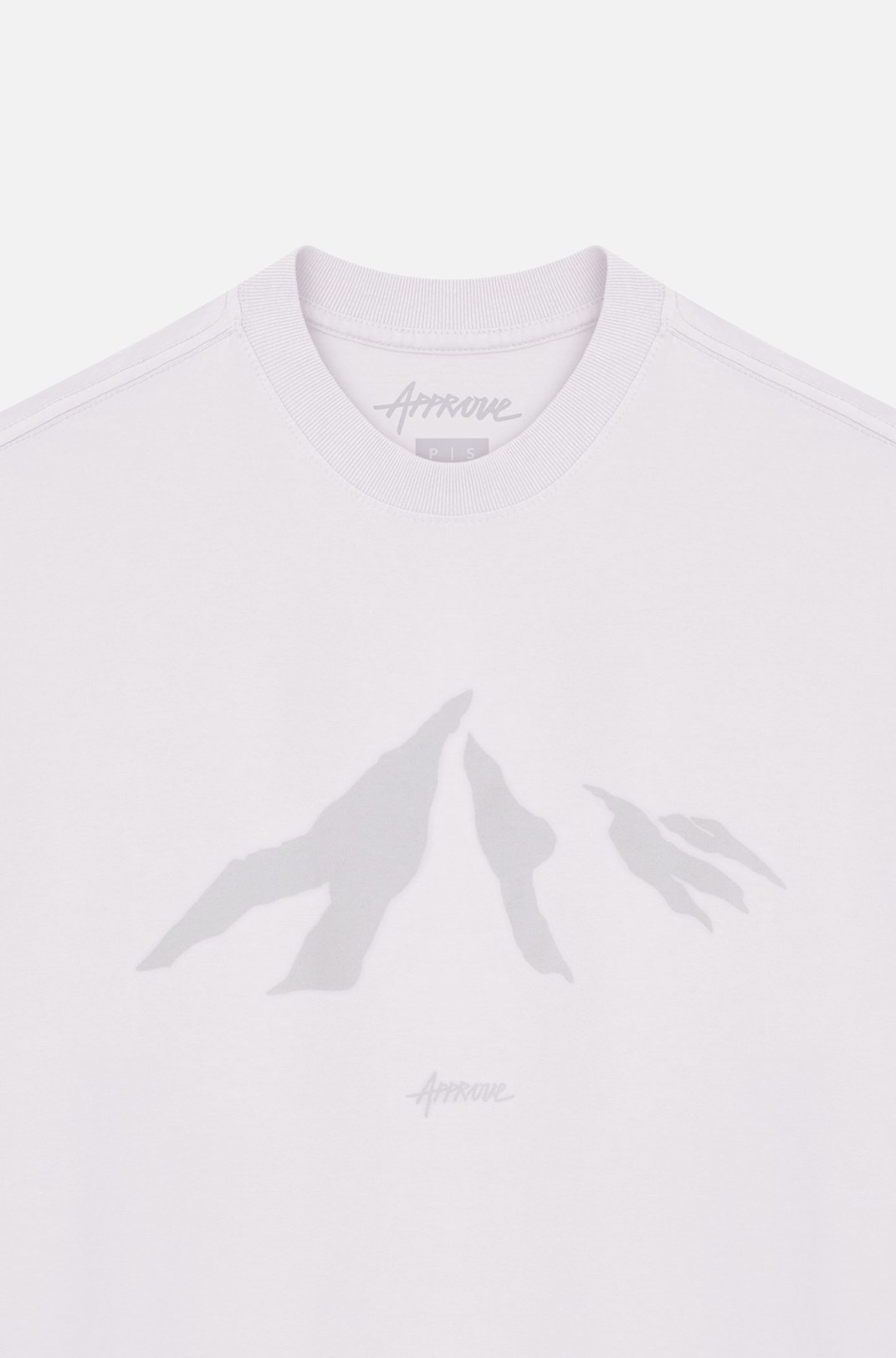 Camiseta Oversized Approve Camping II Off White