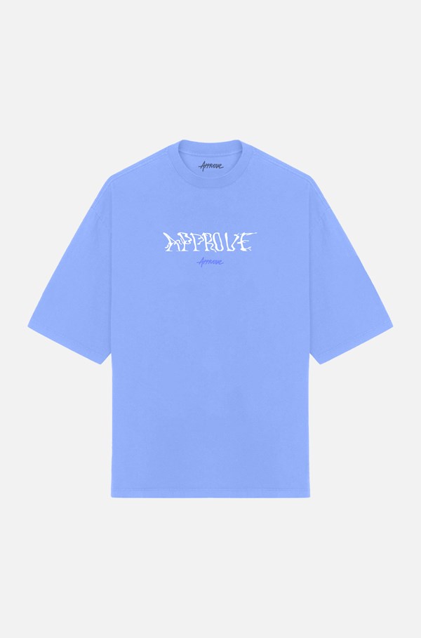 Camiseta Oversized Approve Scale Azul