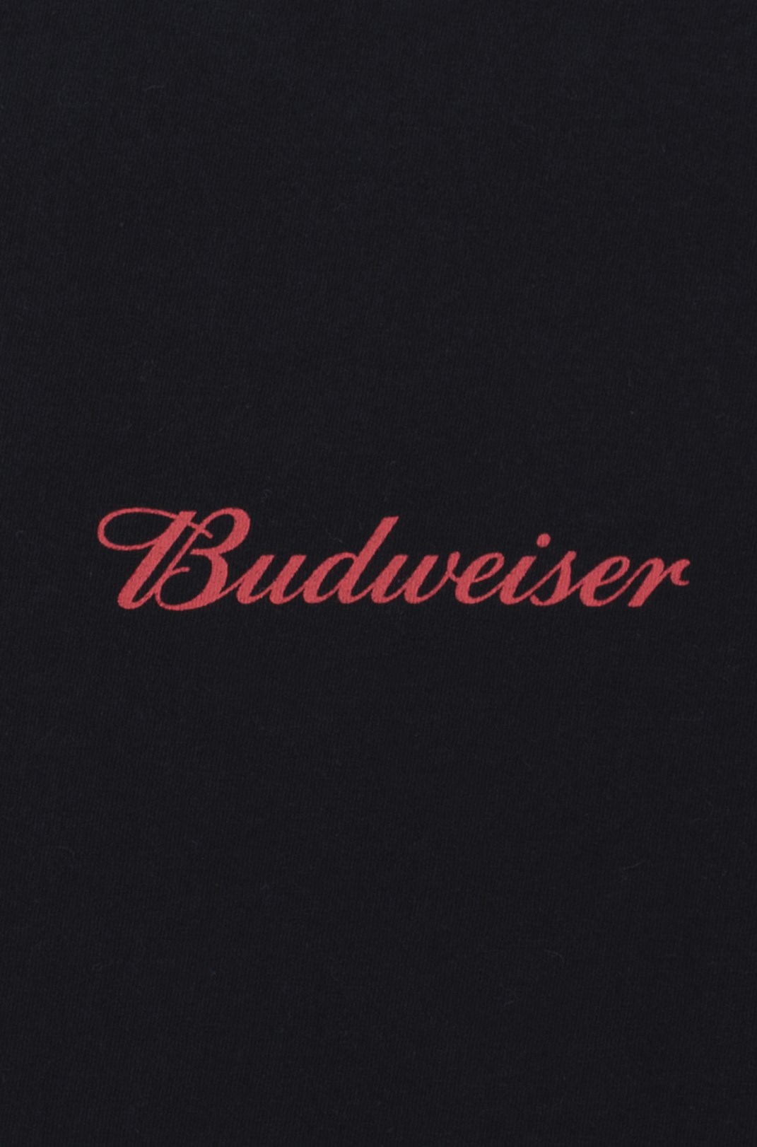 Camiseta Oversized Approve X Budweiser Preta