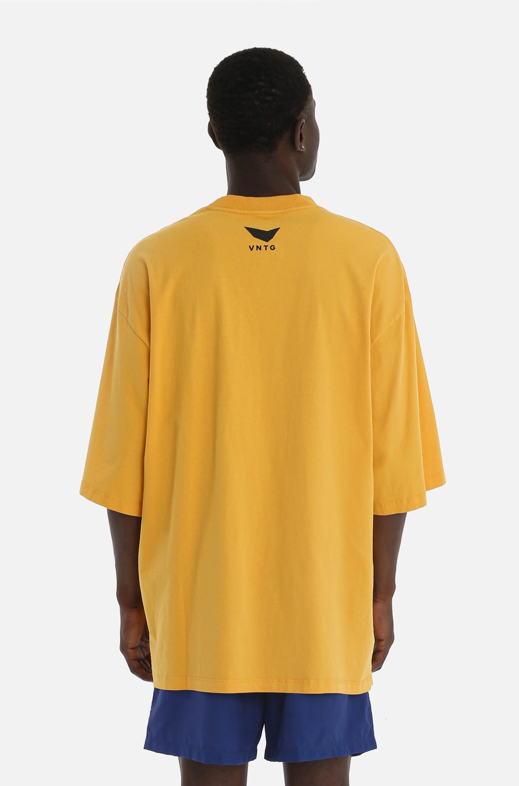 Camiseta Oversized Vntg Amarela